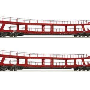 6600105 Roco 2-tlg. Set: Autotransportwagen