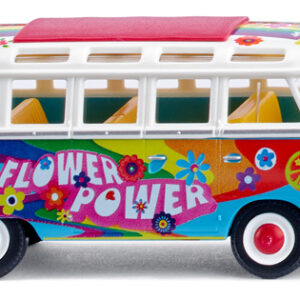 79744 Wiking VW T1 Sambabus Absoluut Flower Power