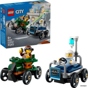 60459 LEGO® Raceautopakket: vliegtuig vs. Ziekenhuisbed