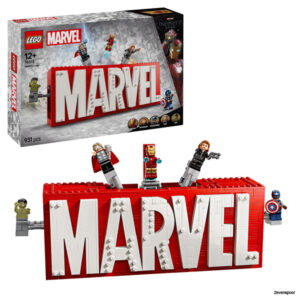 76313 LEGO® MARVEL logo en minifiguren