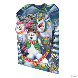 196 Santoro Swing Cards Snowmen