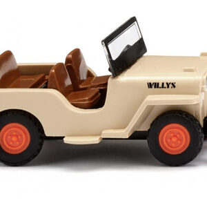 01001 Wiking Willys Jeep CJ-3A - elfenbeinbeige