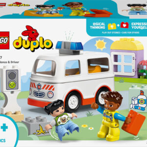 10447 LEGO® Ambulance met chauffeur