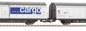 28309 Piko 2er Set Schiebewandwg. Hbbillnss CH-SBB C/Railcare VI