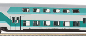 53116 Piko Doppelstocksitzwg. DBuz 747.3 mintgrün DR IV