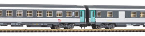 94508 Piko N-2er Set Abteilwg. 2.Kl.+ 2.Kl./Gepäckabteil SNCF VI
