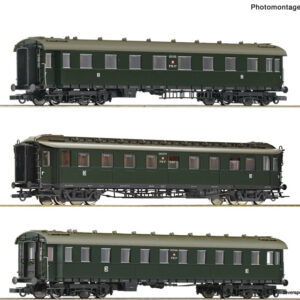 6200112 Roco 3er Set D-Zugwagen PKP