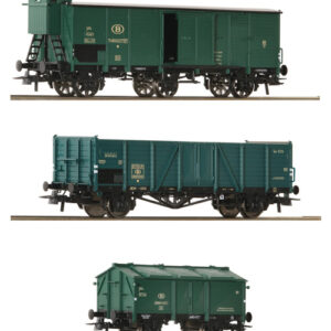 6600079 Roco 3er Set Gueterzug SNCB