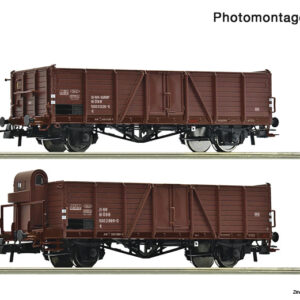 6600123 Roco 2er Set off.Gueterwag Villach OE