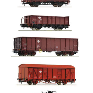 6600126 Roco 5er Set Gueterzug MAV