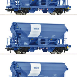 6600134 Roco 3er Set Schwenkdachwag. Tds Du