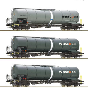 6600143 Roco 3er Set Kesselwag. GATX/Wascos
