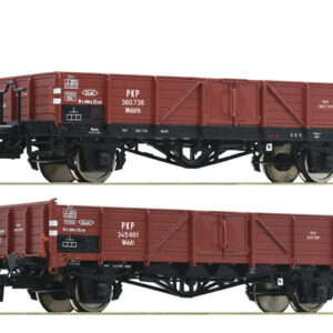 6600150 Roco 2er Set off.Gueterwag. PKP