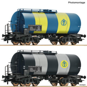 6600163 Roco 2er Set Kesselwag. OEBB/OEMV