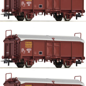 6600173 Roco 3er Set Schiebedachwag. SNCF