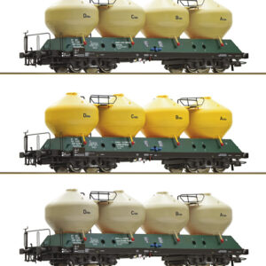 6600177 Roco 3er Set Silowag. Raj CSD
