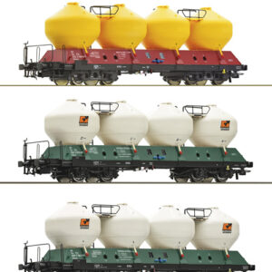 6600180 Roco 3er Set Silowag. Raj