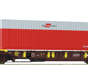 67598 Roco Taschenwg. T3 ÖBB+RCA Container