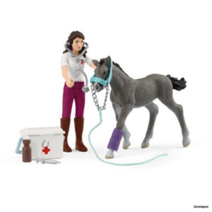 42752 Schleich Mevrouw Kramer met veulen