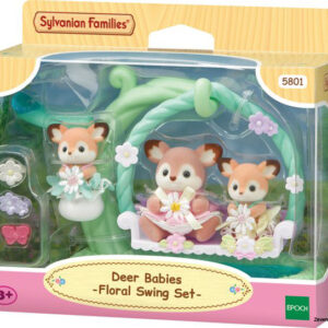5801 Sylvanian Families Baby hertjes- bloemen schommel