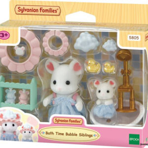 5805 Sylvanian Families Bubbel badtijd broer- zus