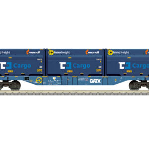 18434 Trix Containdertragwagen GATX