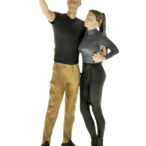 1559 Viessmann H0 Paar schießt Selfie und Blitzlicht