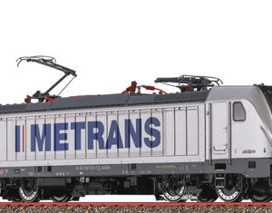 43853 Brawa H0 Ellok 187 Metrans VI AC ex