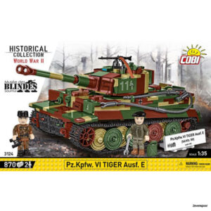 3124 Cobi Bouw Sets Pz.Kpfw. VI Tiger Ausf. E