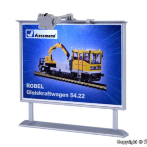 6336 Viessmann H0 Werbetafel mit LED-Beleuchtung