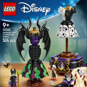 43262 LEGO® Maleficent en Cruella de Vil's jurken