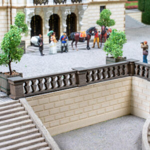 14215 Noch Balustrade22,5 cm lang, 1,4 cm hoch