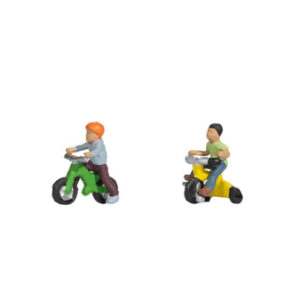 15908 Noch Kinder auf Kinderfahrrädern