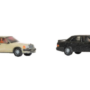 44607 Noch 44607 Noch Mercedes-Benz W201/1902 Stück, beige und schwarz