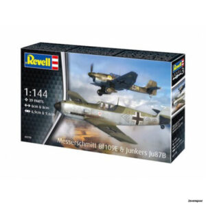 03770 Revell Messerschmitt Bf109E - Junkers Ju87B Stuka 1/144