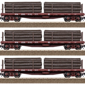 24922 Trix US-Rungenwagen-Set z.Shay,II