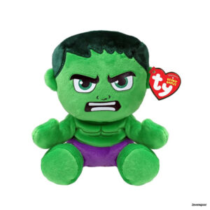 2012368 TY Beanie Marvel Hulk Soft 15cm