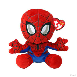 2012371 TY Beanie Marvel Spiderman Soft 15cm