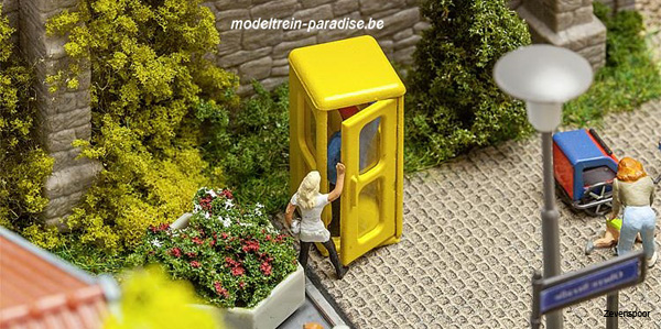 180394 Faller call-boxes-bundespost-2pcs