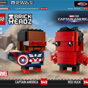 40668 LEGO® Captain America en Rode Hulk figuren