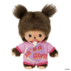 203857 Monchhichi Bebichhichi Romper It's a Girl