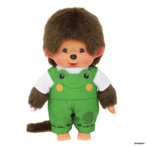 203871 Monchhichi Jongen tuinbroek kikker