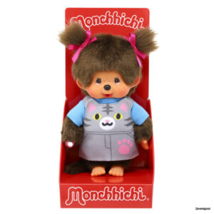 203895 Monchhichi Meisje jurkje poes