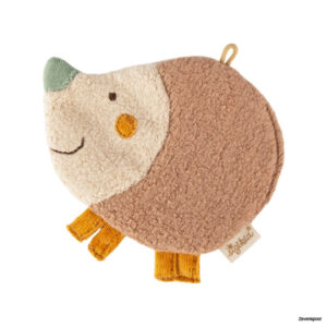 39981 Sigikid Baby cotton fleece crinkle lovey hedgehog