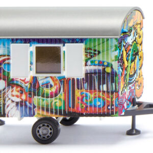 65609 Wiking Bouwtrailer - WIKING graffiti-look