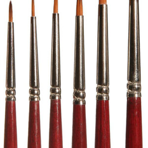 172110 Faller Pinsel-Set, Rundpinsel mit br