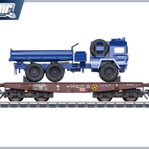 48836  Marklin Schwerlastwg. Rlmmps 651 mit THW MAN