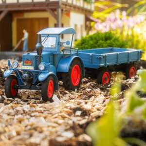 331620 Faller Pola-G Lanz Bulldog mit Anhänger
