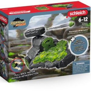 42665 Schleich Steen Straalvoertuig met Mini Cretaure