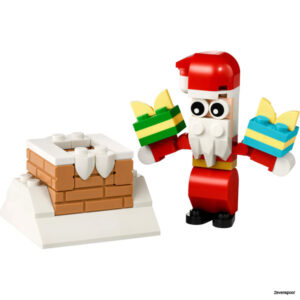 30692 LEGO® De kerstman in de schoorsteen